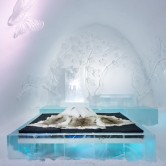 Art Suite at the Icehotel in Jukkasjärvi, Sweden